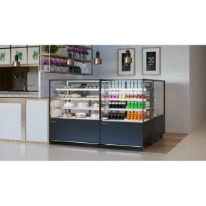 Витрина кондитерская Carboma KC78-130 VV 1,2-2 (открытая) (9005) - Изображение 7