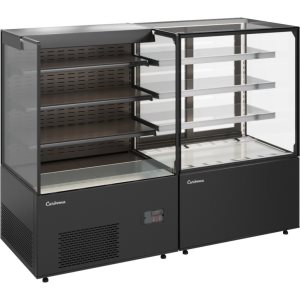 Витрина кондитерская Carboma KC78-130 VV 0,9-2 (открытая) (9005) - Изображение 2