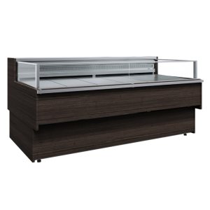 Витрина холодильная Carboma GC110 SM 1,5-2 (ВХСо-1,5 Carboma GC 110) (1005 венге)