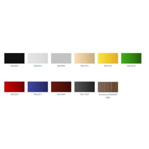 Витрина холодильная Carboma GC95 SM 1,2-1 (ВХС-1,2 Carboma GC95) (0011-9003 боковины серые, декор белый) - Изображение 3