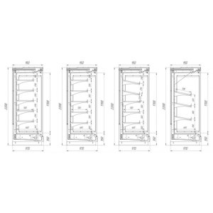 Горка холодильная Север МАНГО 2200/970 ВХСнп-3750 пресервы - Изображение 12