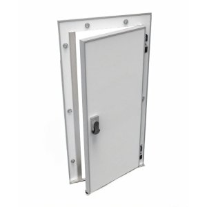 Дверь холодильная распашная одностворчатая НТ-РДО-800*1800/120 (с металлической рамой) - Изображение 2