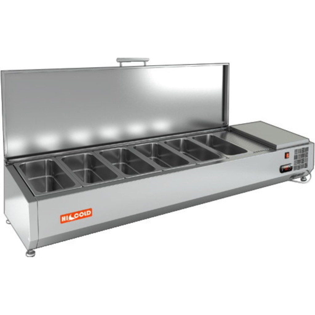 Витрина холодильная для ингредиентов HICOLD VRTU 1835 1/4