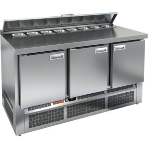 Стол холодильный для салатов HiCold SLE2-111SN (1/6)