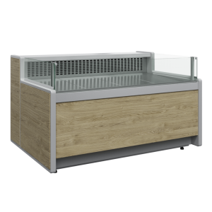 Витрина холодильная Carboma GC111 SP 1,25-2 (1010 Мариель) (открытая, без боковин)