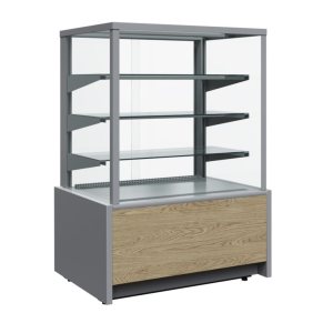 Витрина кондитерская Carboma KC70 VM 1,3-1 Light Паттерн (0110 Мариель)