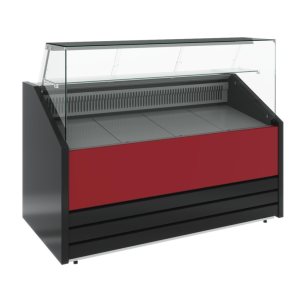 Витрина холодильная Carboma GC75 SM 1,8-1 фронт нестандартный цвет