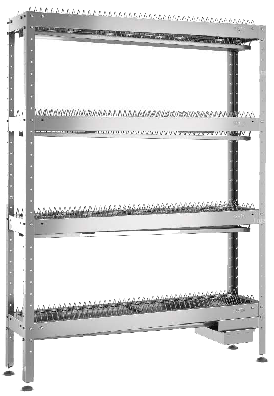 Стеллажи для сушки посуды