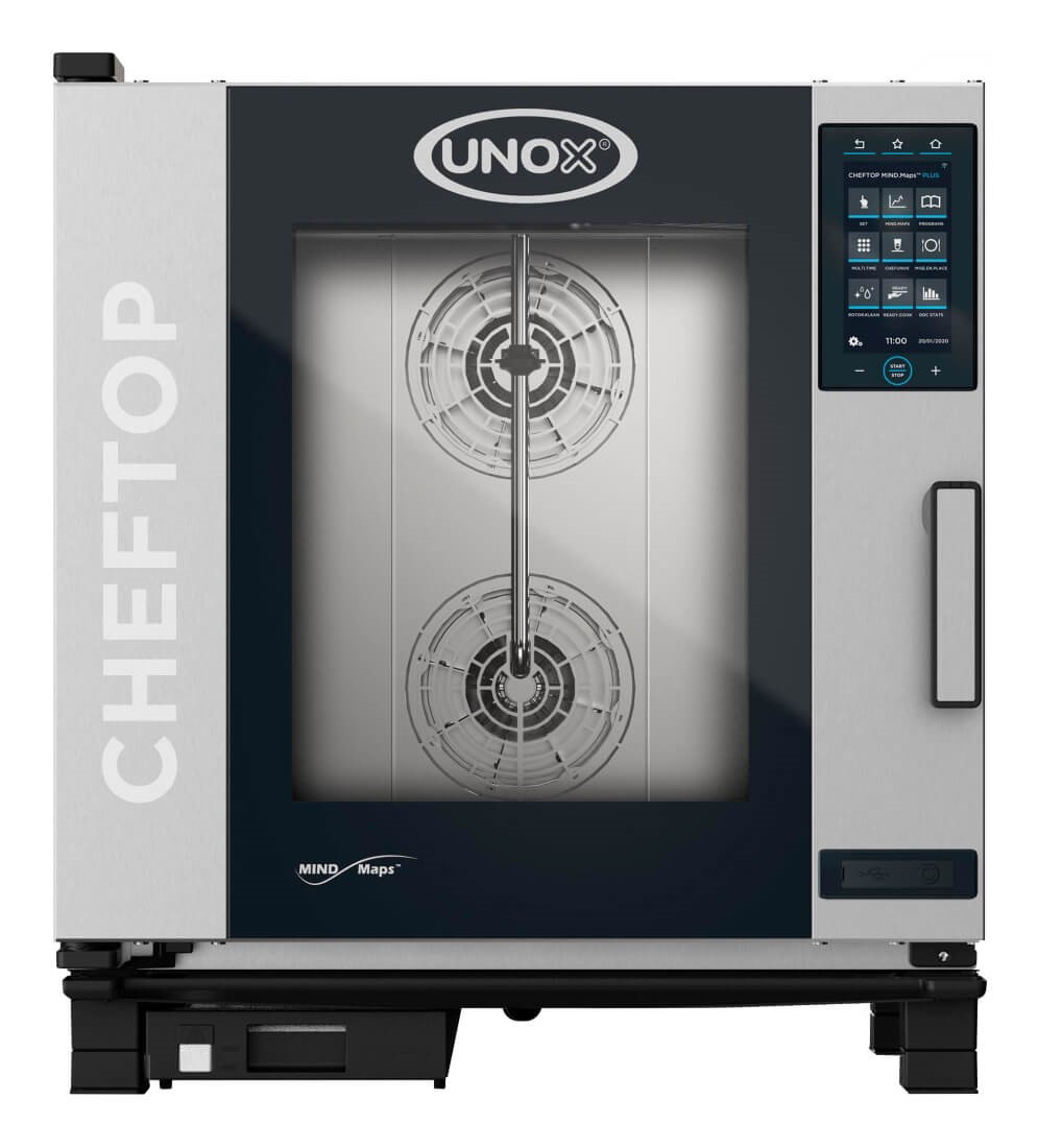 Пароконвектомат UNOX XEVC-0711-GPRM газ