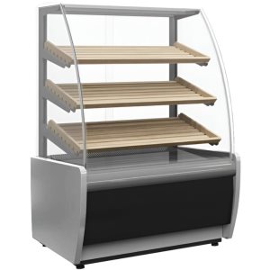 Витрина кондитерская Carboma K70 N 0,9-2 Light Bread (0011-9005) (0,9 Carboma ТЕХНО) хлебная, без стекла